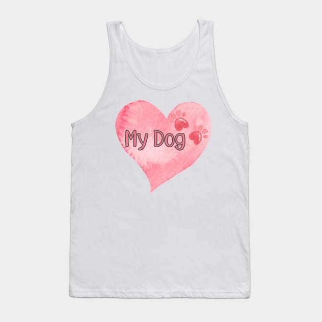 Paws and Groove: Canine Funkadelics Tank Top by dkid
